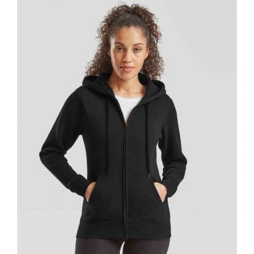 Fruit of the Loom Premium Lady Fit Zip Hooded Jacket