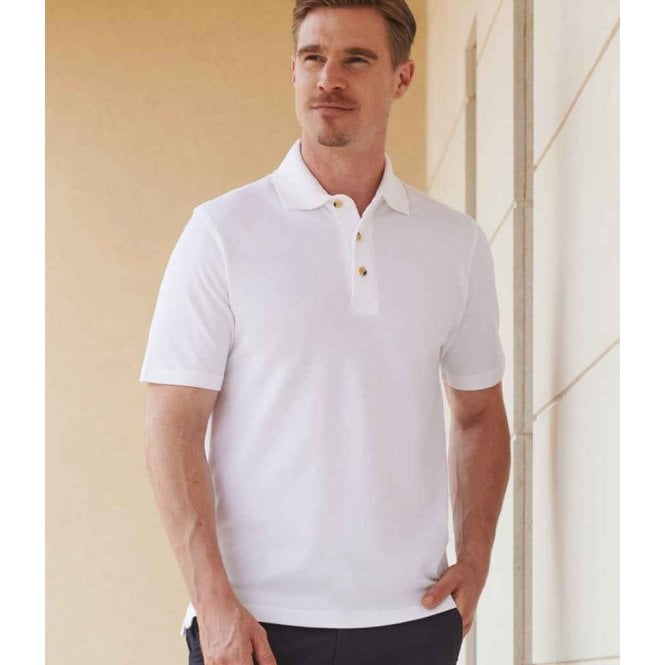Henbury  Classic Heavy Cotton Piqué Polo Shirt