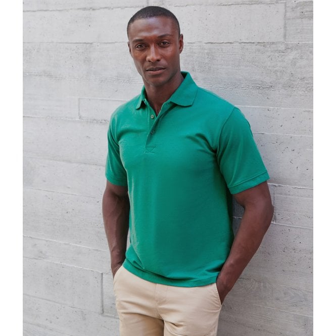 Henbury  Heavy Poly/Cotton Piqué Polo Shirt