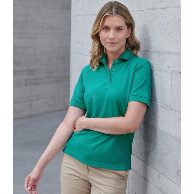Henbury  Ladies Poly/Cotton Piqué Polo Shirt