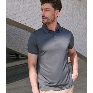 Henbury Recycled Polyester Piqué Polo Shirt
