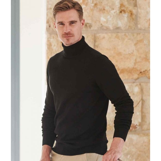 Henbury  Roll-Neck Sweater
