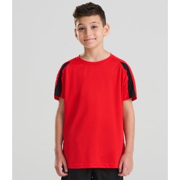 AWDis Kids Contrast Cool T-Shirt