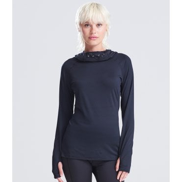 AWDIs Ladies Cool Cowl Neck Top