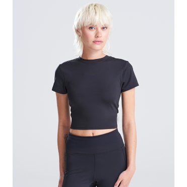 AWDis Ladies Recycled Cropped T-Shirt