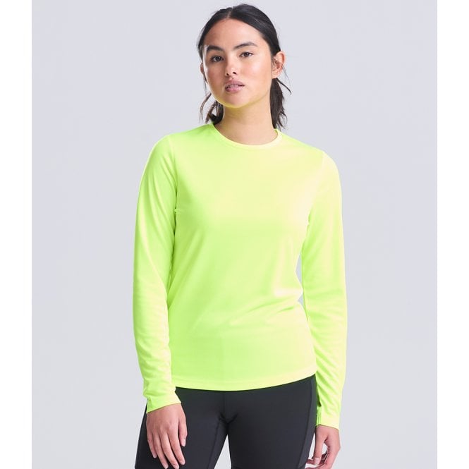 Just Cool AWDis AWDis Womens Long Sleeve Cool T-Shirt