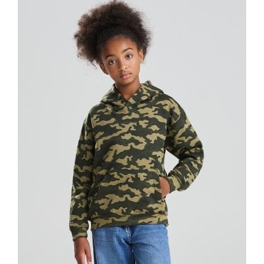 AWDis Kids Camo Hoodie