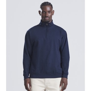 AWDis Sophomore Zip Neck Sweatshirt 