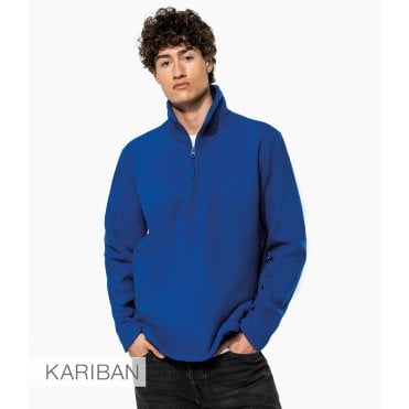 Kariban Enzo Zip Neck Micro Fleece