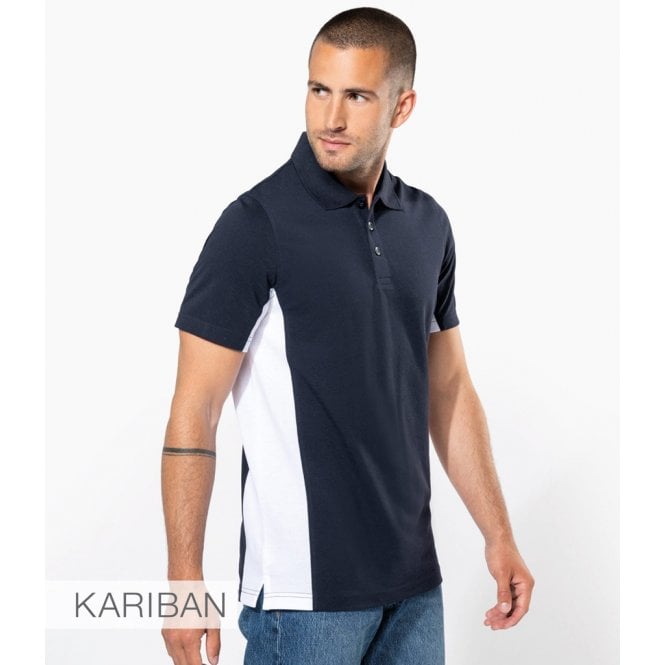 Kariban  Flag Poly/Cotton Piqué Polo Shirt