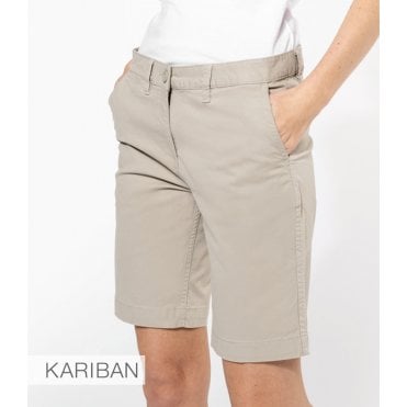 Kariban Ladies Chino Bermuda Shorts