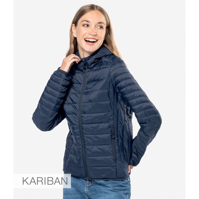Kariban  Ladies Lightweight Hooded Down Jacket