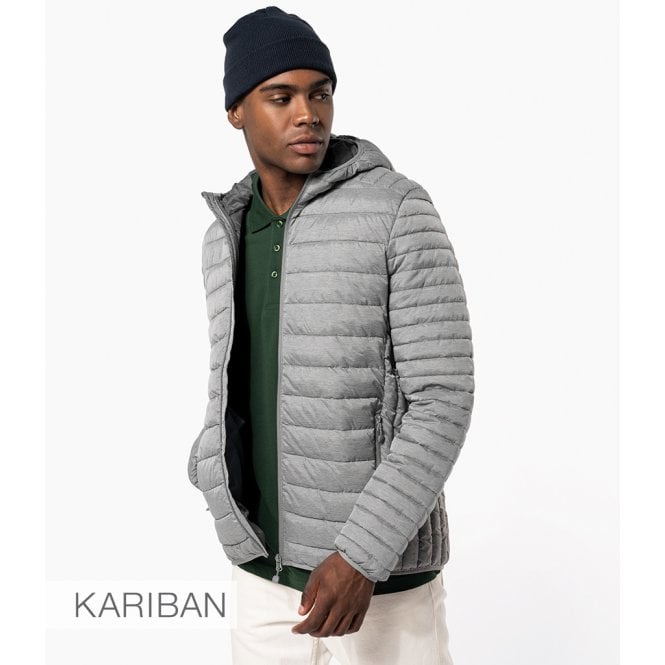 Kariban  LightWeight Hooded Down Jacket