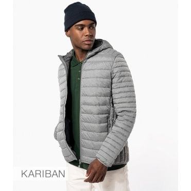 Kariban LightWeight Hooded Down Jacket