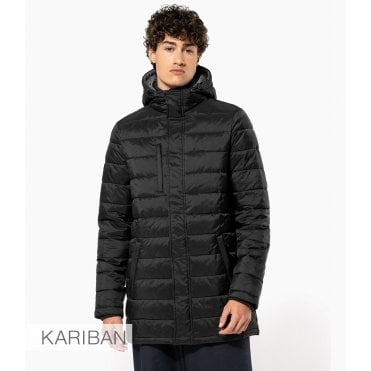 Kariban Lightweight Long Padded Parka Jacket