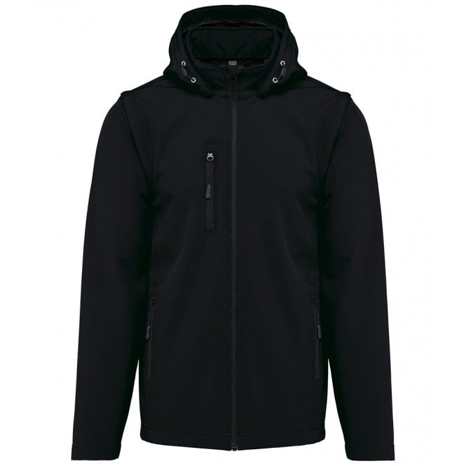 Kariban  Unisex Three Layer Hooded Soft Shell Jacket