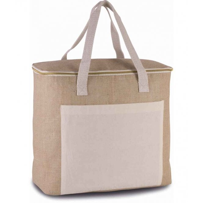 Kimood  Large Jute Cool Bag