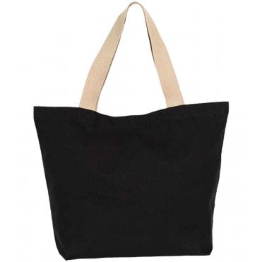 Kimood Large Recycled Flat-Bottom Shopping Bag