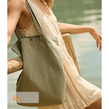 Kimood Washed Cotton Tote Bag