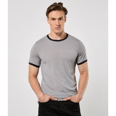 Kustom Kit Fashion Fit Ringer T-Shirt
