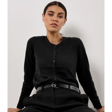 Kustom Kit Ladies Arundel Round Neck Cardigan