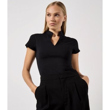 Kustom Kit Ladies V Neck Corporate Top