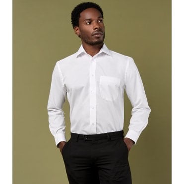 Kustom Kit Long Sleeve Classic Fit Business Shirt