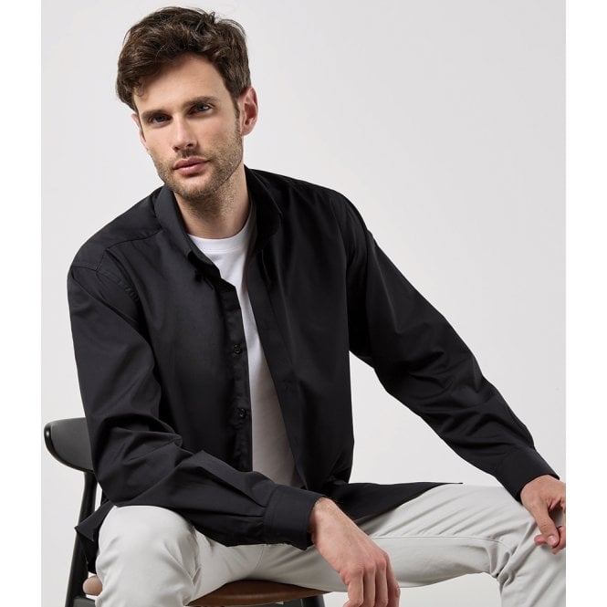 Kustom Kit  Long Sleeve Classic Fit Workforce Shirt