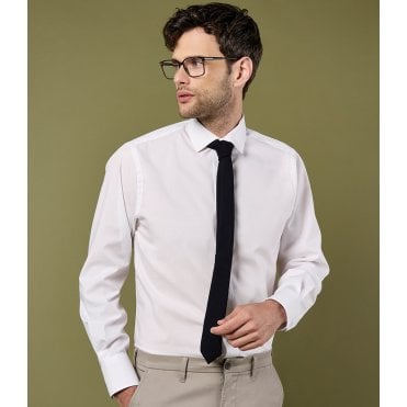 Kustom Kit Long Sleeve Tailored Business Shirt