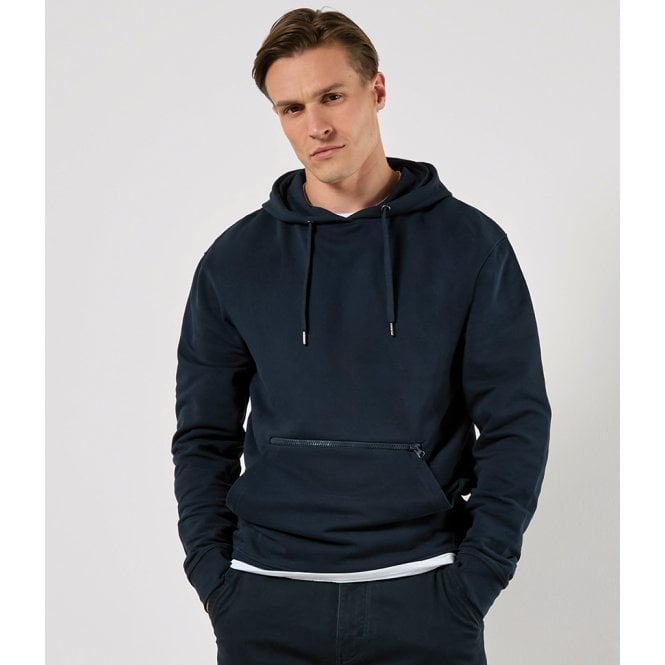 Kustom Kit  Regular Fit Piqué Zipped Pocket Hoodie