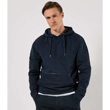 Kustom Kit Regular Fit Piqué Zipped Pocket Hoodie