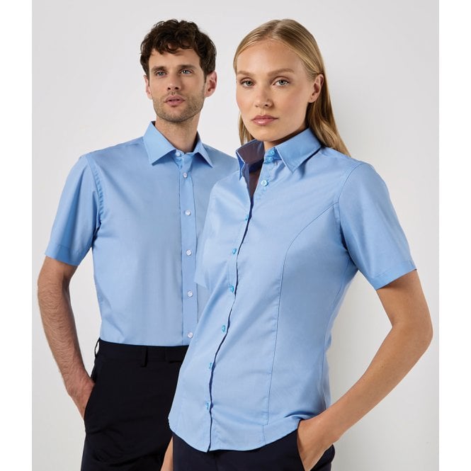 Kustom Kit  Short Sleeve Classic Fit Business Shirt