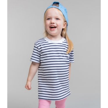 Larkwood Baby/Toddler Short Sleeve Striped T-Shirt