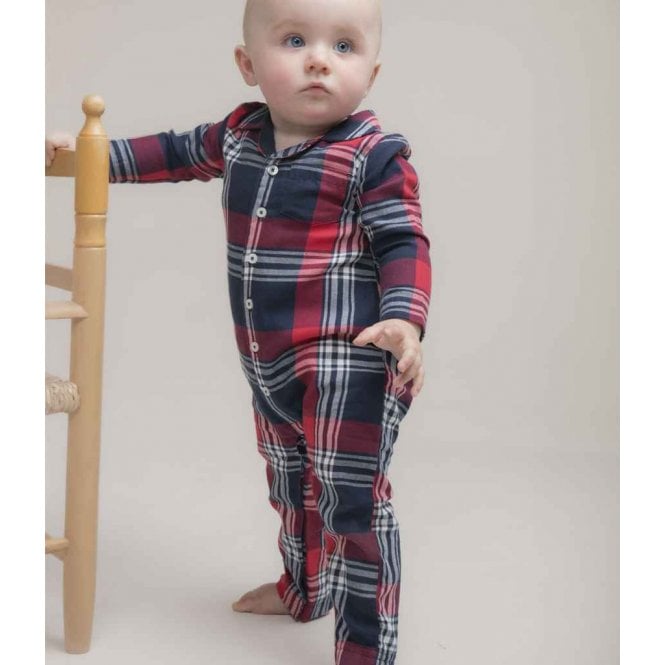 Larkwood  Baby/Toddler Tartan All-In-One