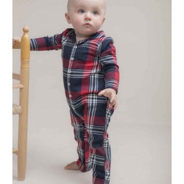Larkwood Baby/Toddler Tartan All-In-One