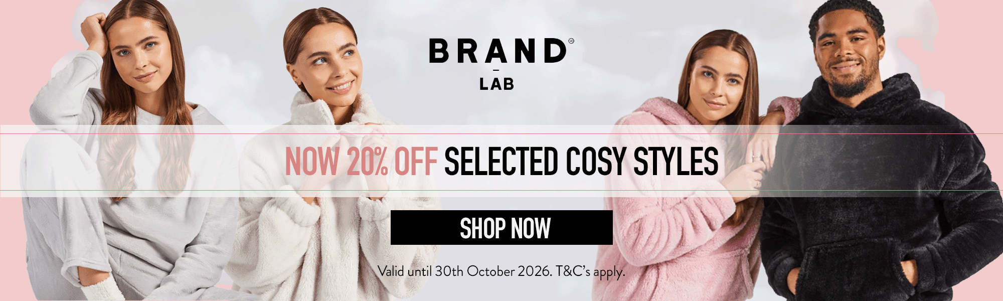 20% off selected Brand Lab