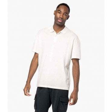 Native Spirit Drop Shoulder Piqué Polo Shirt