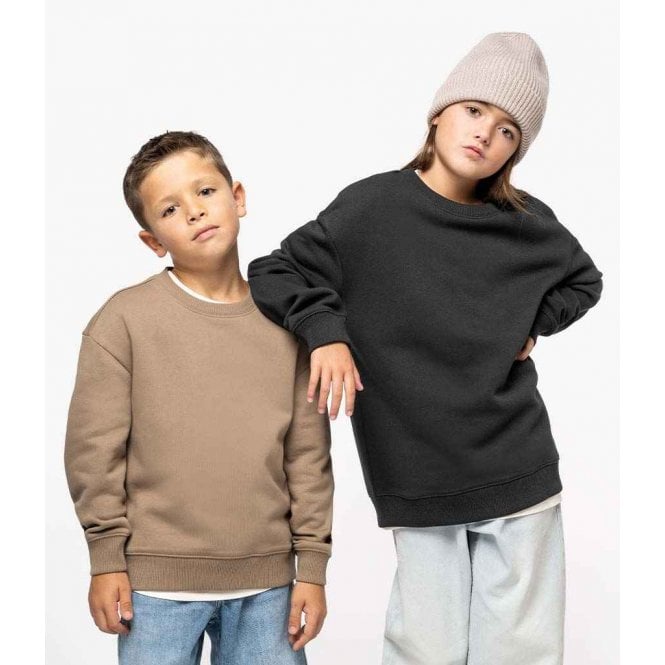 Native Spirit  Kids Oversized Round Neck Sweatshirt