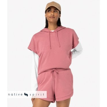 Native Spirit Ladies French Terry Sleeveless Hooded Sweatshirt