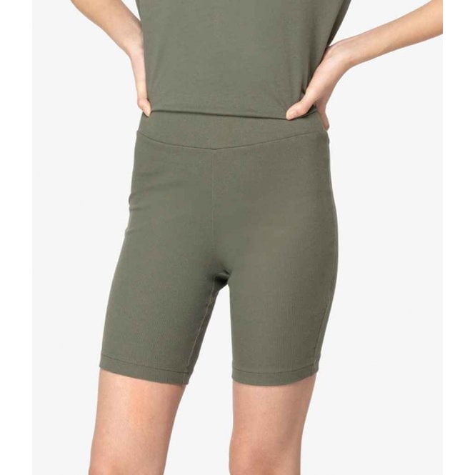 Native Spirit  Ladies Ribbed Shorts