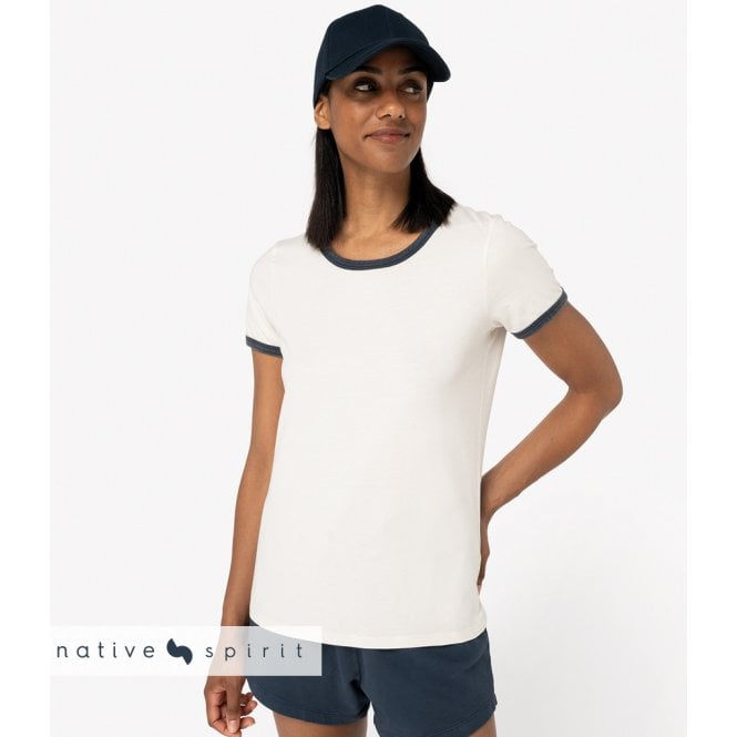 Native Spirit  Ladies Ringer T-Shirt