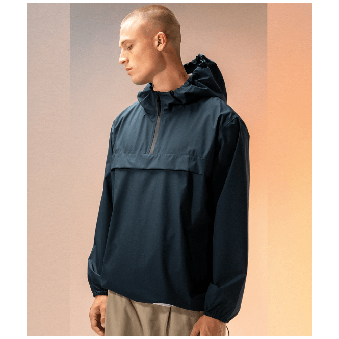 Native Spirit  Unisex Waterproof 1/4 Zip Windbreaker
