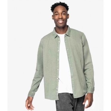 Native Spirit Washed Long Sleeve Shirt