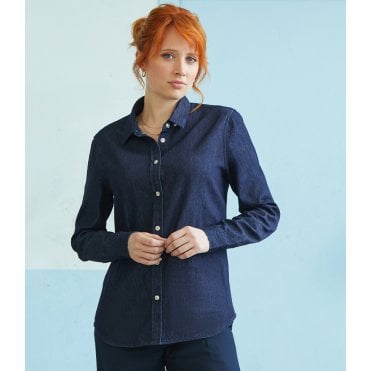 NEOBLU Ladies Bennett Denim Shirt