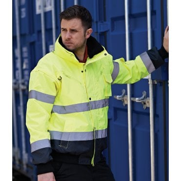 Portwest 3 in 1 Hi-Vis  Bomber Jacket