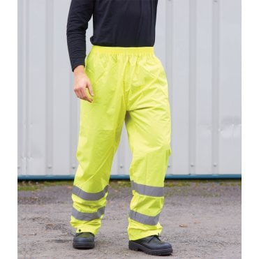 Portwest Hi-Vis Rain Trousers