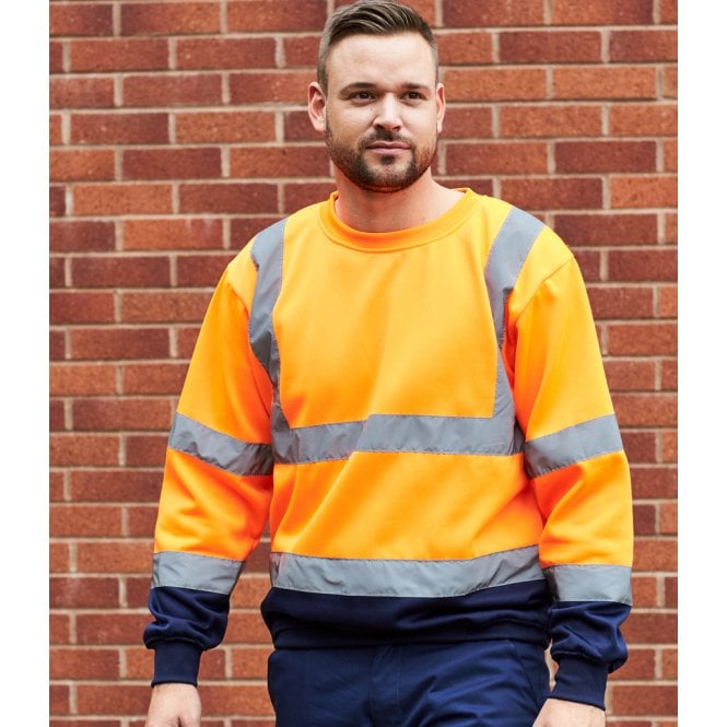 Portwest  Hi-Vis Two Tone Sweatshirt