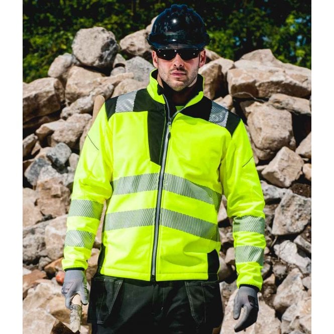 Portwest  PW3 Hi-Vis Soft Shell Jacket