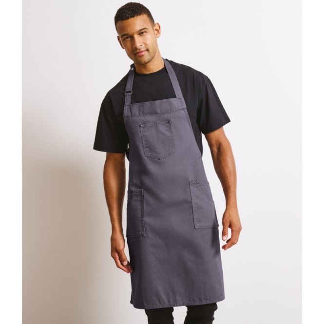 Premier  Cotton Chino Bib Apron
