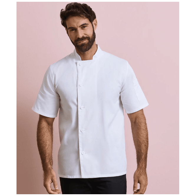 Premier  Essential Short Sleeve Chefs Jacket